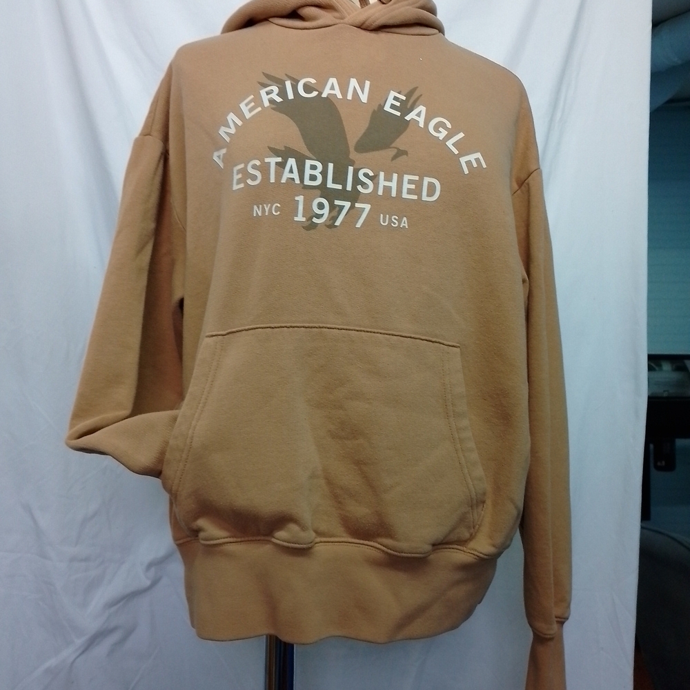 American Eagle Outfitters Tan Hoodie